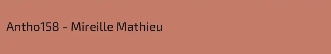 Antho158 - Mireille Mathieu